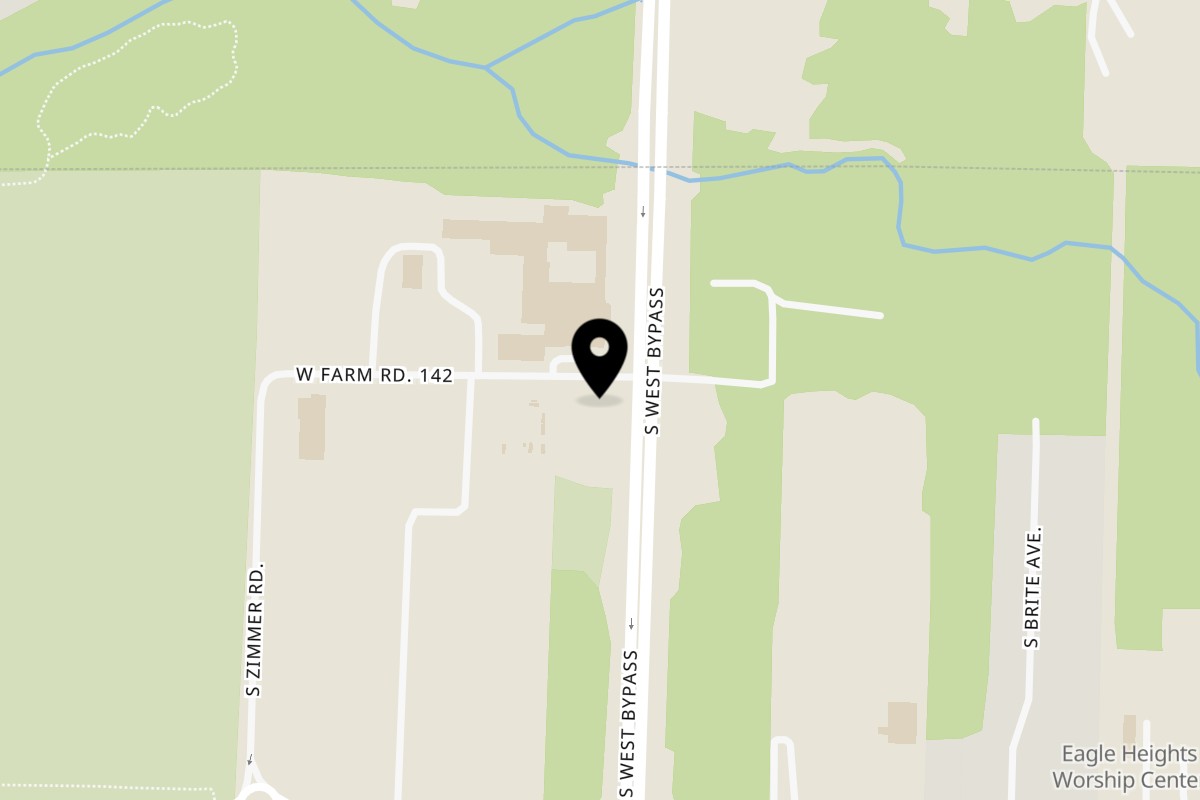Map showing the location of TACONMADRES (FOOD TRUCK) on 1201 S W Bypass in Springfield